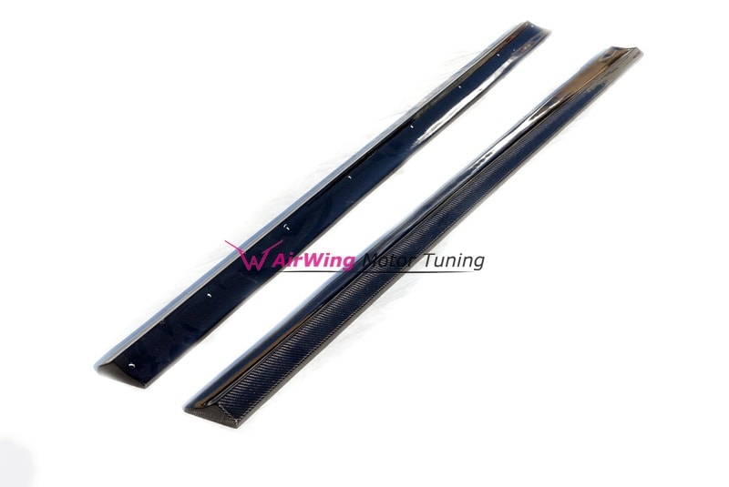 W204 – Revo style Carbon Side Skirt Splitter 06